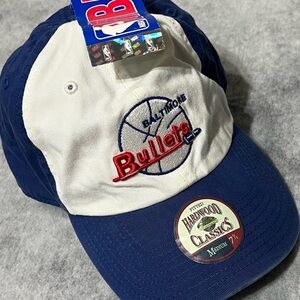 NWT Baltimore Bullets Hat NBA Hardwood Classics Fitted Medium 7 1/4 1947